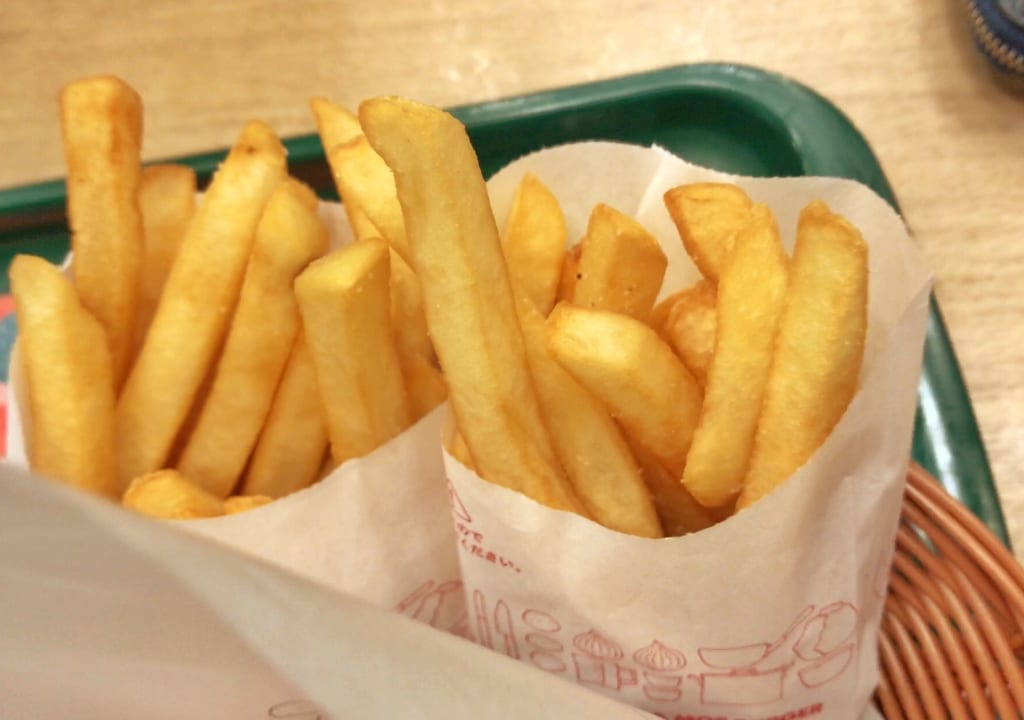モスバーガーのポテト