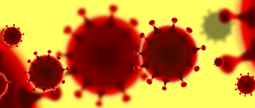 ウイルス感染のイメージ