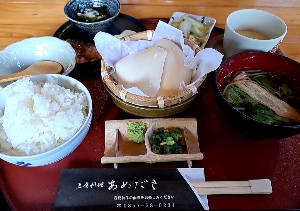 できたて豆腐膳